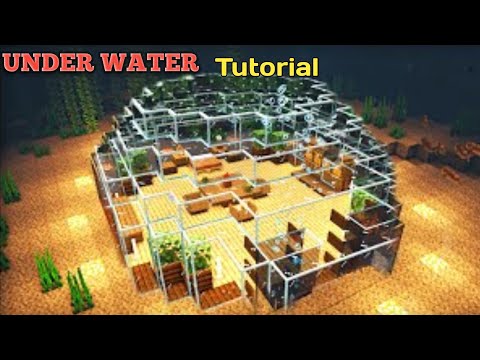 EPIC Minecraft Underwater Mountain House Build