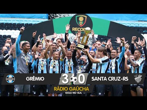 Grêmio 3 x 0 Santa Cruz-RS - Rádio Gaúcha - 06/06/2021