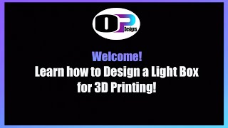 Shapr3D Light Box Design Tutorial for 3D Printing