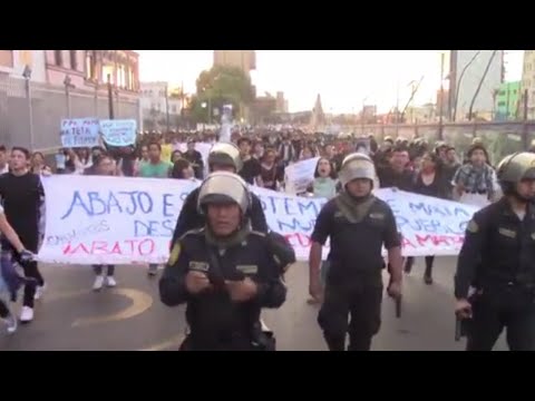 Manifestaciones en Perú contra el indulto a Fujimori