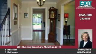 preview picture of video '2001 Running Brook Lane Midlothian VA'
