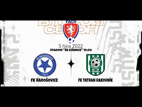 FK Radošovice х FK Tatran Rakovník. I.A TŘÍDA