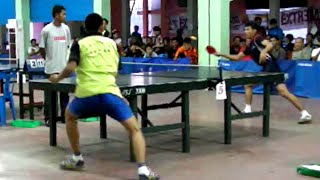 preview picture of video 'Table Tennis aka Tenis Meja Medan, Husni Hidayat vs Af'al Muqarrabin'