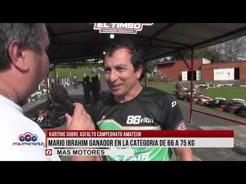 KARTING AMATEURS EN RL TIMBO 2º FECHA REPORTAJE A MARIO IBRAHIM