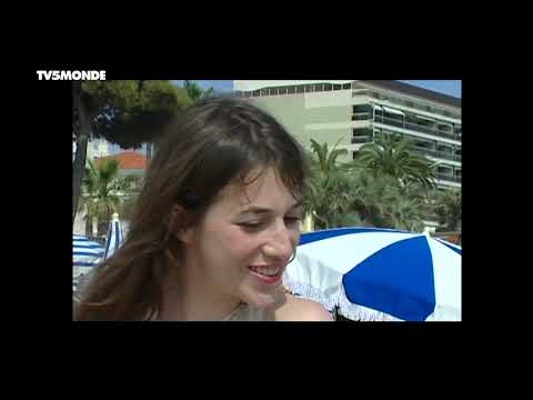 CANNES 2001 : Charlotte GAINSBOURG et les stars de la Croisette (TV5MONDE)