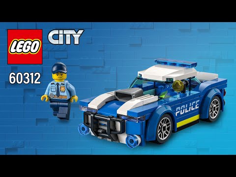 LEGO® City Police Car (60312)[94 pcs] Step-by-Step Building Instructions | Top Brick Builder