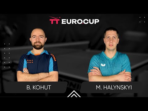 18:50 Bohdan Kohut - Mykola Halynskyi 20.07.2024 TT Euro.Cup Ukraine Elite. TABLE 3