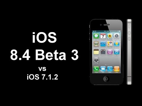 iOS 7.1.2 vs iOS 8.4 Beta 3 on iPhone 4S - Speed test