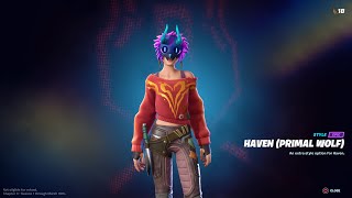How to Unlock Primal Wolf Haven Mask - Fortnite Haven Mask