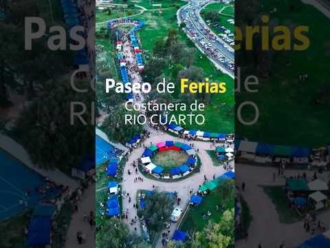 Paseo de Ferias en Río Cuarto, Córdoba | 29 de marzo de 2026. #shorts #riocuarto #cordoba #drone