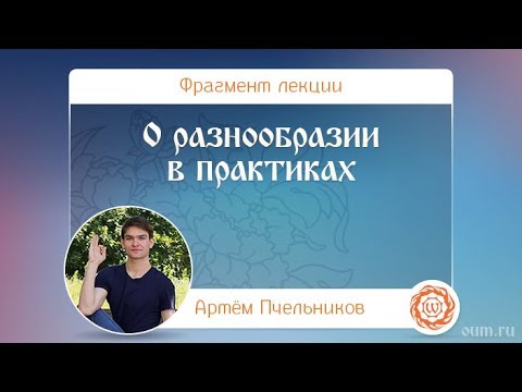 О разнообразии в практиках. Артём Пчельников