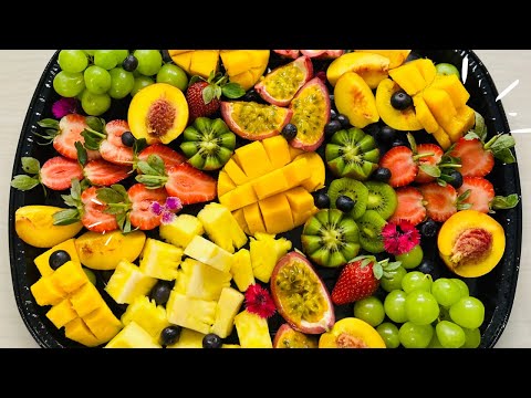 How to make a Fruit Platter | Party Platter | South African YouTuber | Thabile_theCook
