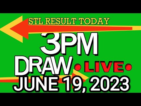 LIVE 3PM STL RESULT JUNE 19, 2023 LOTTO RESULT WINNING NUMBER