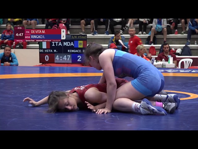 160 | 315 | Juniors WW 62kg | 1/4 Final | DE VITA Morena (ITA) | RINGACI Irina (MDA)