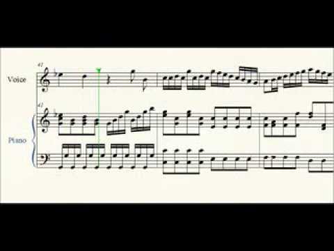 Anch'il mar par che sommerga / A. Vivali - Vocal Score