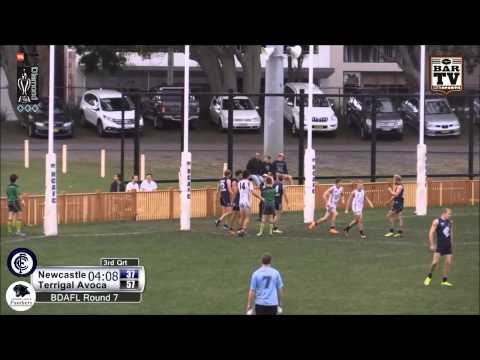 2015 BDAFL Round 7 Highlights - Newcastle City v Terrigal Avoca