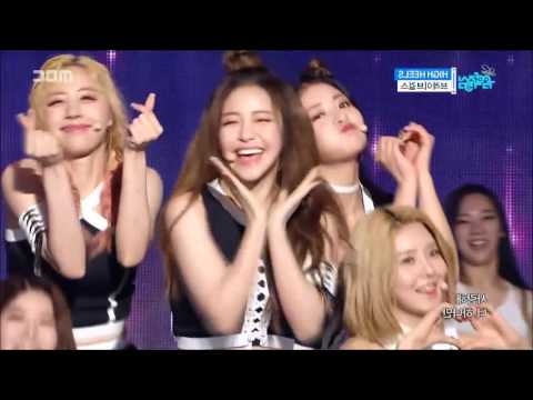 [2016] Brave Girls - High Heels Compilation ! LIVE [Mirrored Version]