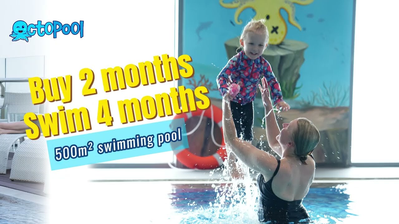 Buy 2 Months, Swim 4 Months! | Octopool Swimming Pool