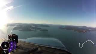 preview picture of video '2015 02 28 Landing at Friday Harbor KFHR'