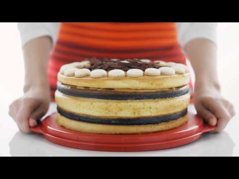 Tupperware Emeletes Tortatartó