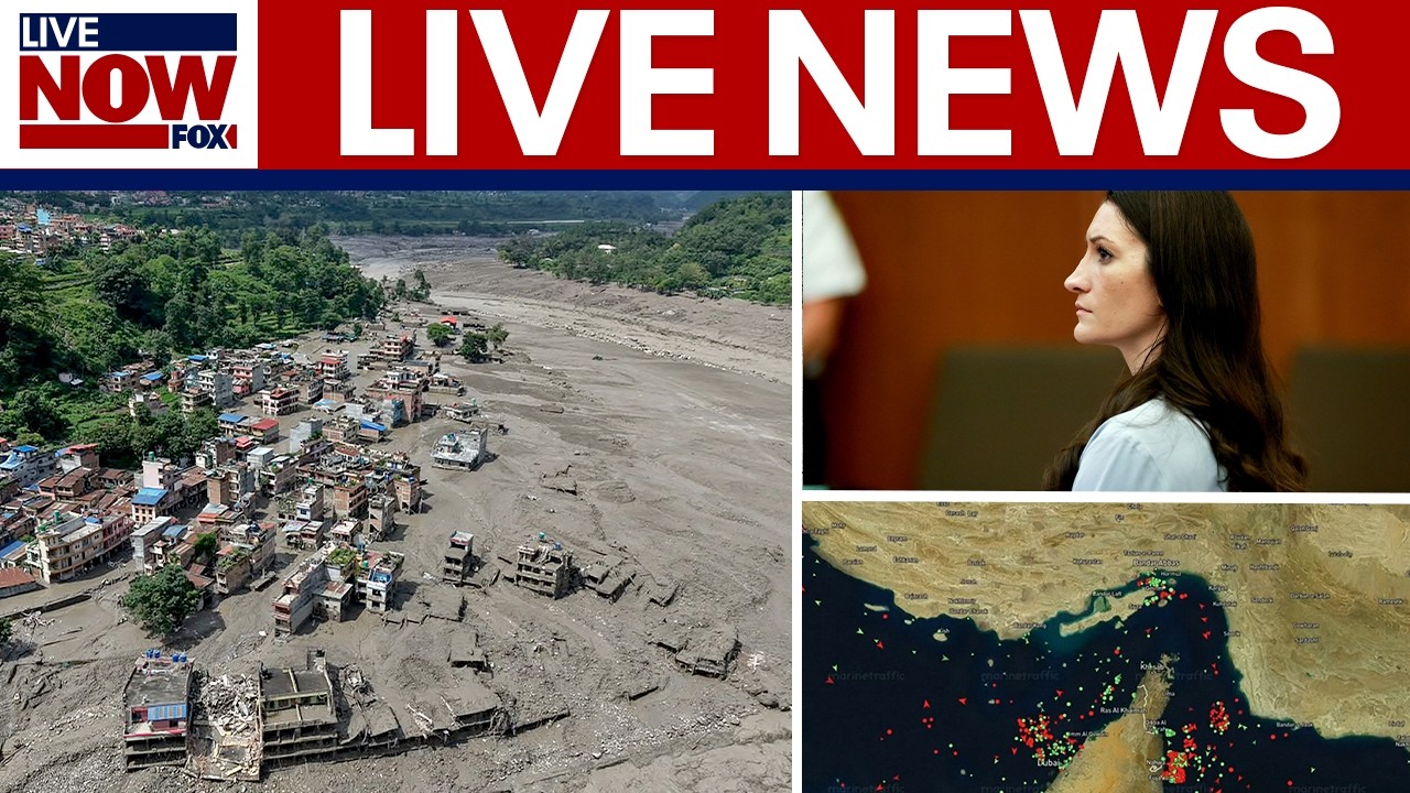 LIVE NEWS: Nepal flooding, US-Iran war latest, Lindsey Clancy Closing arguments, Tupac murder trial