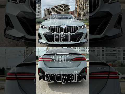 BMW G60 AERO BODYKİT SETİ ve AYNA KAPAĞI UYGULAMAMIZ