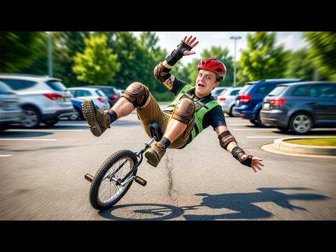 MAJDNEM KITÖRTEM A NYAKAM... Furcsa Járműveket Próbáltam Ki