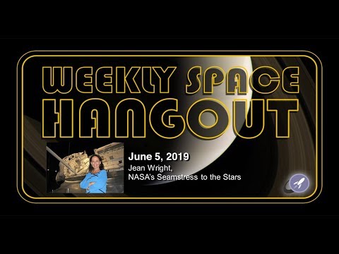 Weekly Space Hangout: June 5, 2019 - Jean Wright, NASA's Seamstress to the Stars