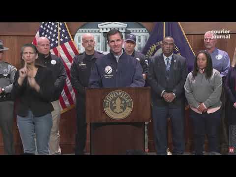 Full Louisville UPS plane crash press conference update by Kentucky Gov. Andy Beshear