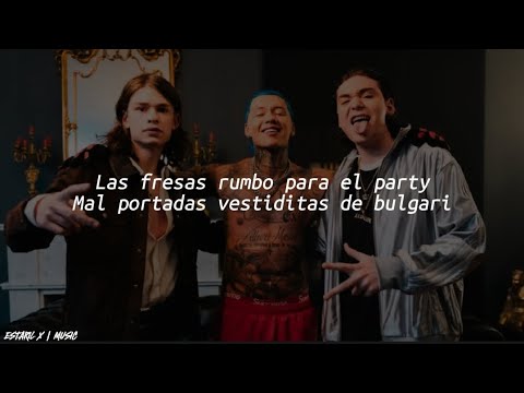 SEBASTIÁN ESQUIVEL, BLESSD & EUGENIO ESQUIVEL - EXCESO (LETRA/LYRICS) 😎🤑