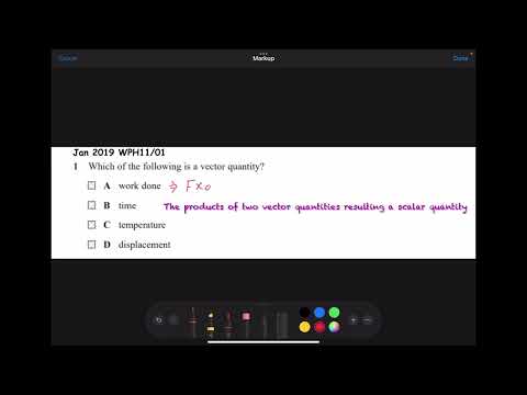 Edexcel Physics unit 1- Jan 2019 - WPH1/M/J/19 Q1 SOLVED