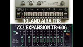 Video thumbnail for Roland TR-606 Drum Machine TR-8 AIRA 7x7 Expansion Pack by Carl Nilsson