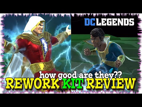 SHAZAM IS THE MYSTICAL SUPERMAN!! In Depth Rework Review of Freddy & Billy Batson!! DC Legends