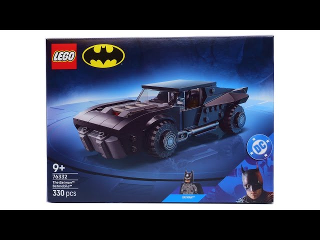 Vídeo relacionado con LEGO DC Batmóvil de The Batman - Maqueta de Coche de Juguete y Minifigura de Superhéroe - Regalo de Cumpleaños para Niños de 9+ Años y Adolescentes Fans de la Película 76332