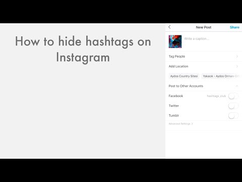 how to hide hashtags on instagram (2 solutions for post and caption)