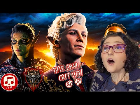 Baldur’s Gate 3 Rap REACTION | JT Music’s “Hard for a Bard” = PURE CHAOS & WIN! 🎭🔥⚔️
