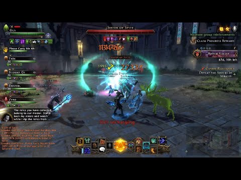 Neverwinter Castle Ravenloft 1st Boss Done Fast