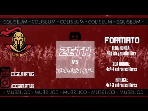 🇻🇪ZETH vs DELIRANTE🇨🇱 | FINAL COLISEUM BATTLES