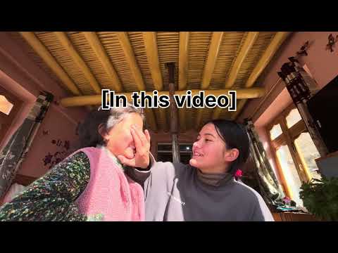 Day in my life 😍🎀 #villagelife in #winter #ladakh 