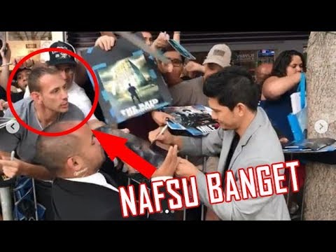 HEBOH!! ORANG AMERIKA BEREBUT TANDA TANGAN IKO UWAIS (PREMIERE MILE 22)