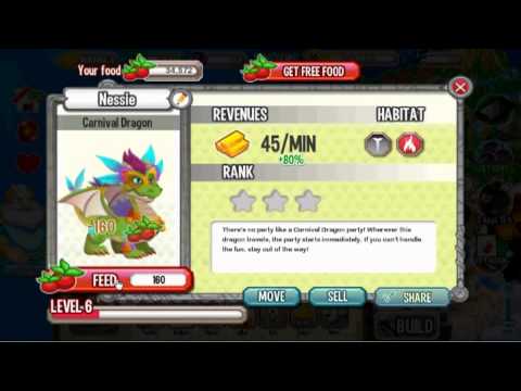 Get Carnival Dragon By Breeding In Dragon City