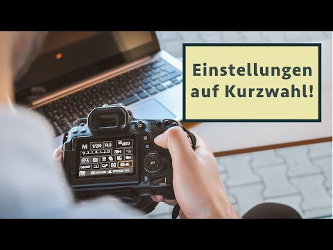 Wichtige Menübefehle auf Schnellzugriff - Das MyMenü von Canon-DSLR-Kameras