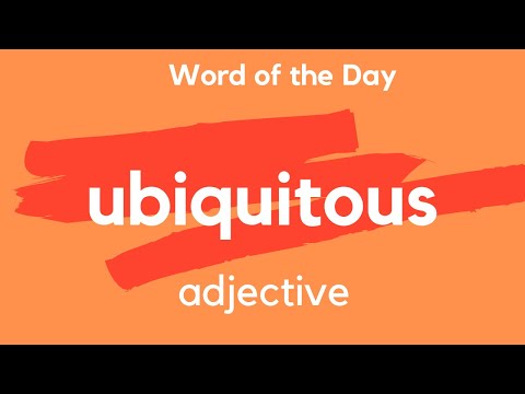 What does UBIQUITOUS mean?