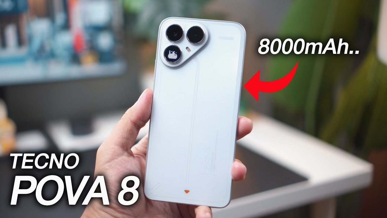 HP 4 Jutaan Paling Cakep 2026 - TECNO Pova 8 5G