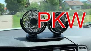 Issyzone Autoventilator für heisse Tage (Werbung)