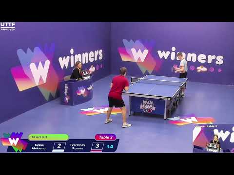 Winners League  25.02.21  Syksa Aleksandr - Tveritinov Roman 13:30