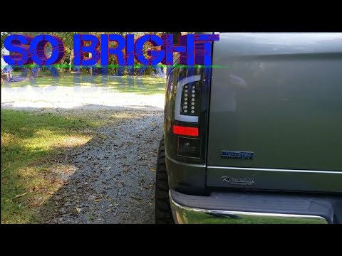 Dodge Ram spyder led tail light install