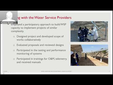 Making the case for solar-powered water systems in Kenya and Zambia (WASH-FIN 2)