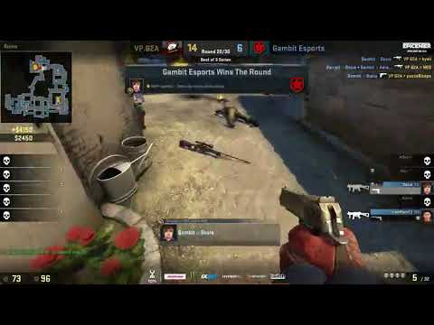 Dosia quad kill on the retake M1 Inferno. Virtus.pro vs Gambit