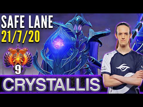 Secret.Crystallis  [ Razor ]  Safe Lane Carry Pro Gameplay  [ Patch 7.32d ]  Dota 2 Full Game